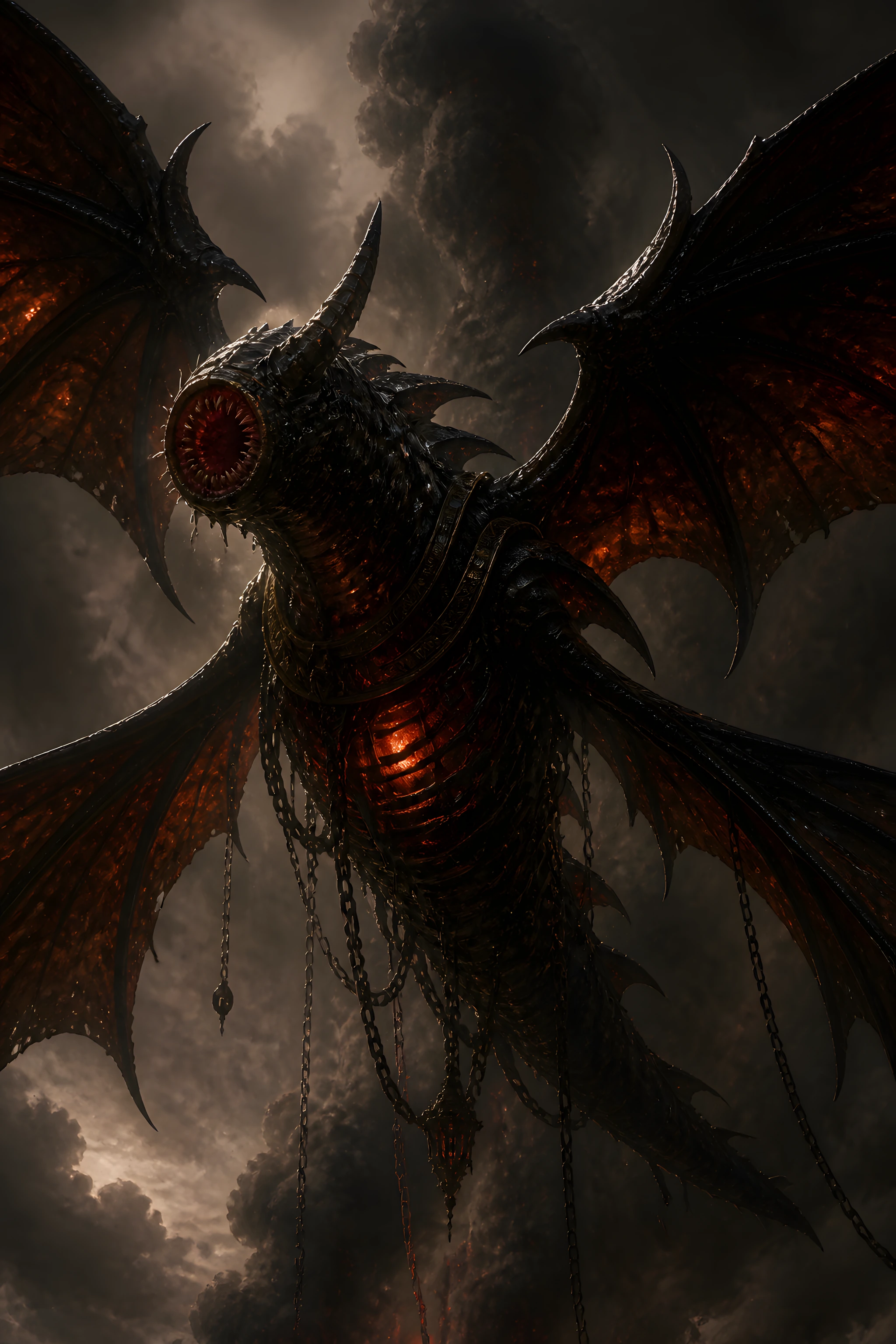 Full artwork of Columnborne, representing the Veirn.